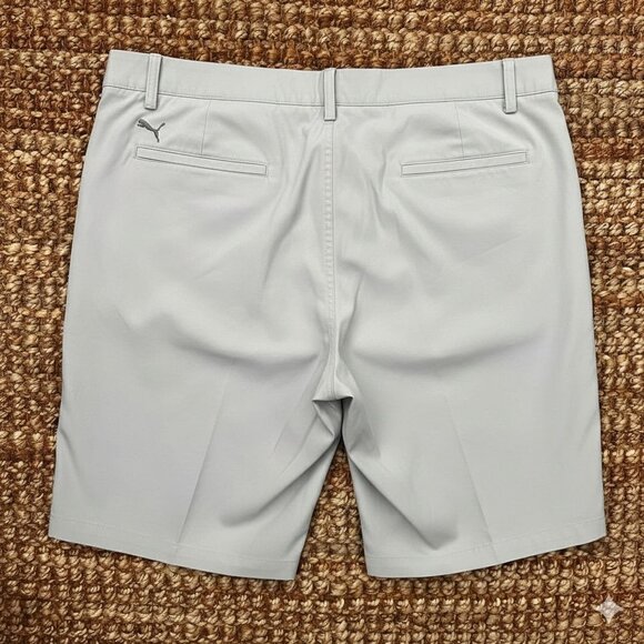 Puma Chino Men’s Shorts Performance Gray (40 Men’s) - Picture 3 of 9